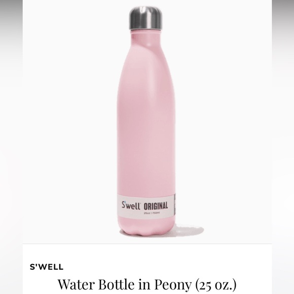 NWT S’well water bottle 25 oz. In colour peony pink. - Picture 3 of 11